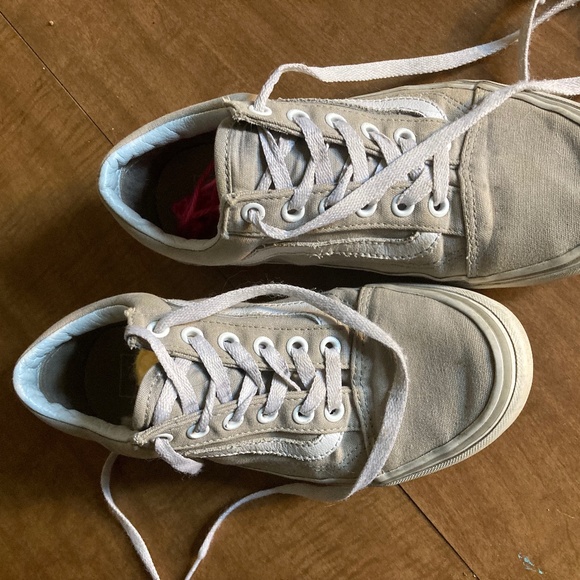 Vans gray sneakers, size 7.5 - Picture 3 of 7
